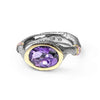 German Kabirski Gestin Amethyst Ring