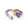 German Kabirski Tangaroa Amethyst Ring