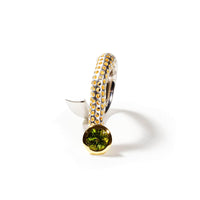 German Kabirski Vibrante Peridot Ring