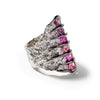 German Kabirski Latz Pink Sapphire Ring