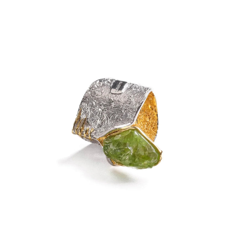 German Kabirski Corliss Peridot Ring