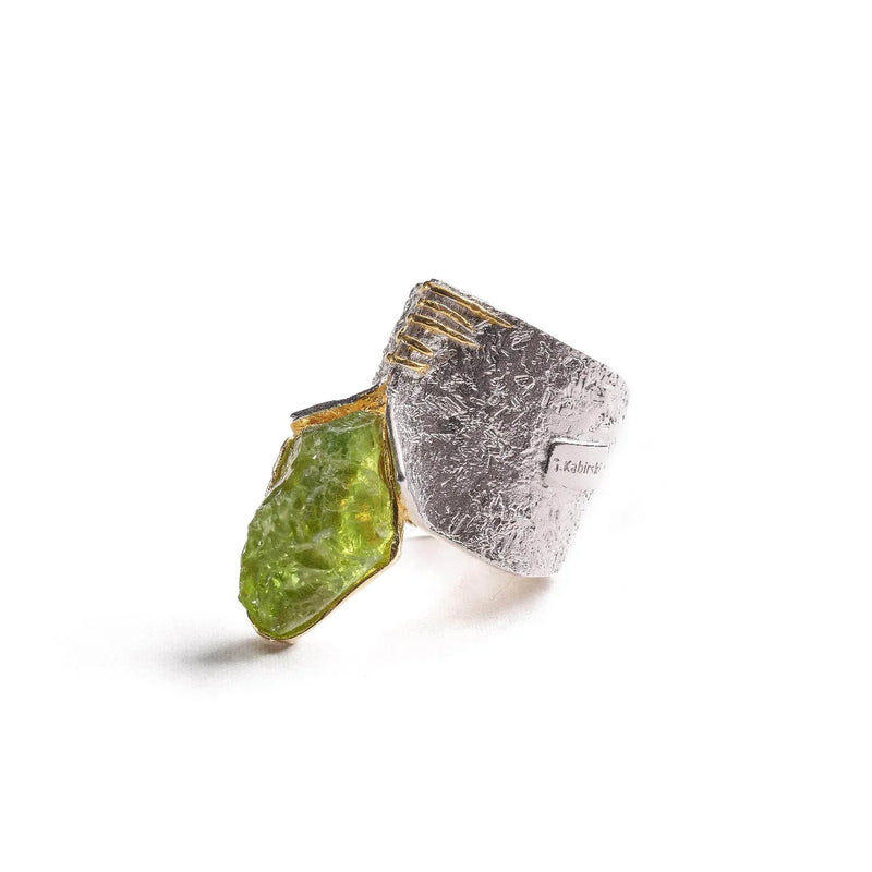 German Kabirski Corliss Peridot Ring