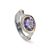 German Kabirski Gestin Amethyst Ring