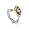 German Kabirski Tangaroa Amethyst Ring