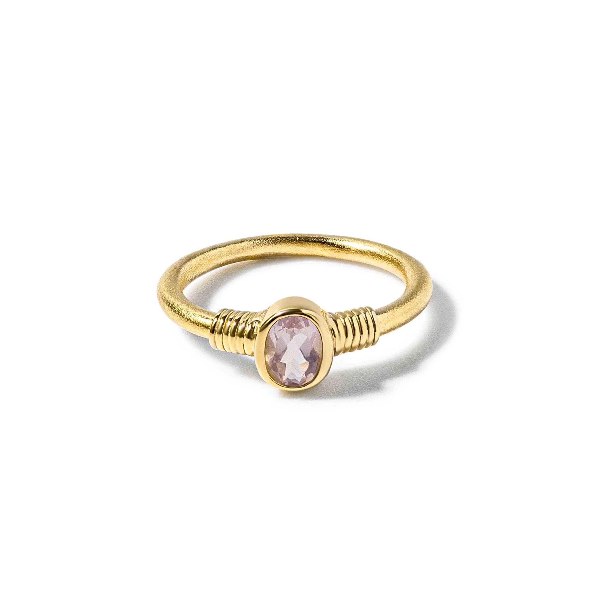 German Kabirski Edor Rose Quartz Ring (Gold 18K)