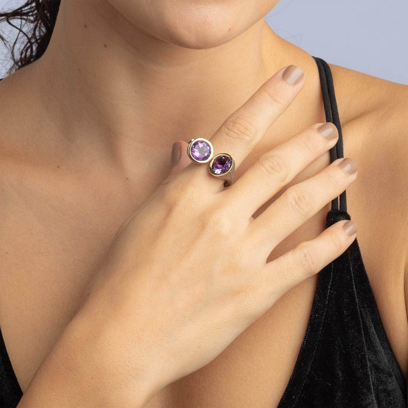 German Kabirski Haoma Amethyst Ring