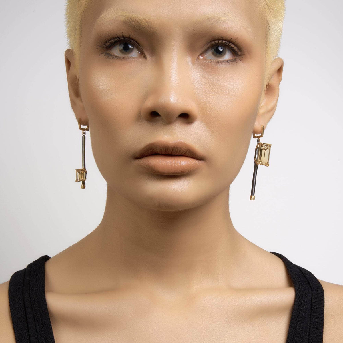 German Kabirski Trane Citrine Earrings