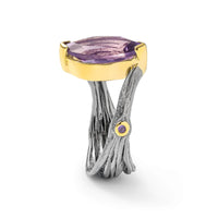 German Kabirski Dewi Amethyst Ring