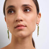 German Kabirski Gallica Rough Tsavorite Earrings