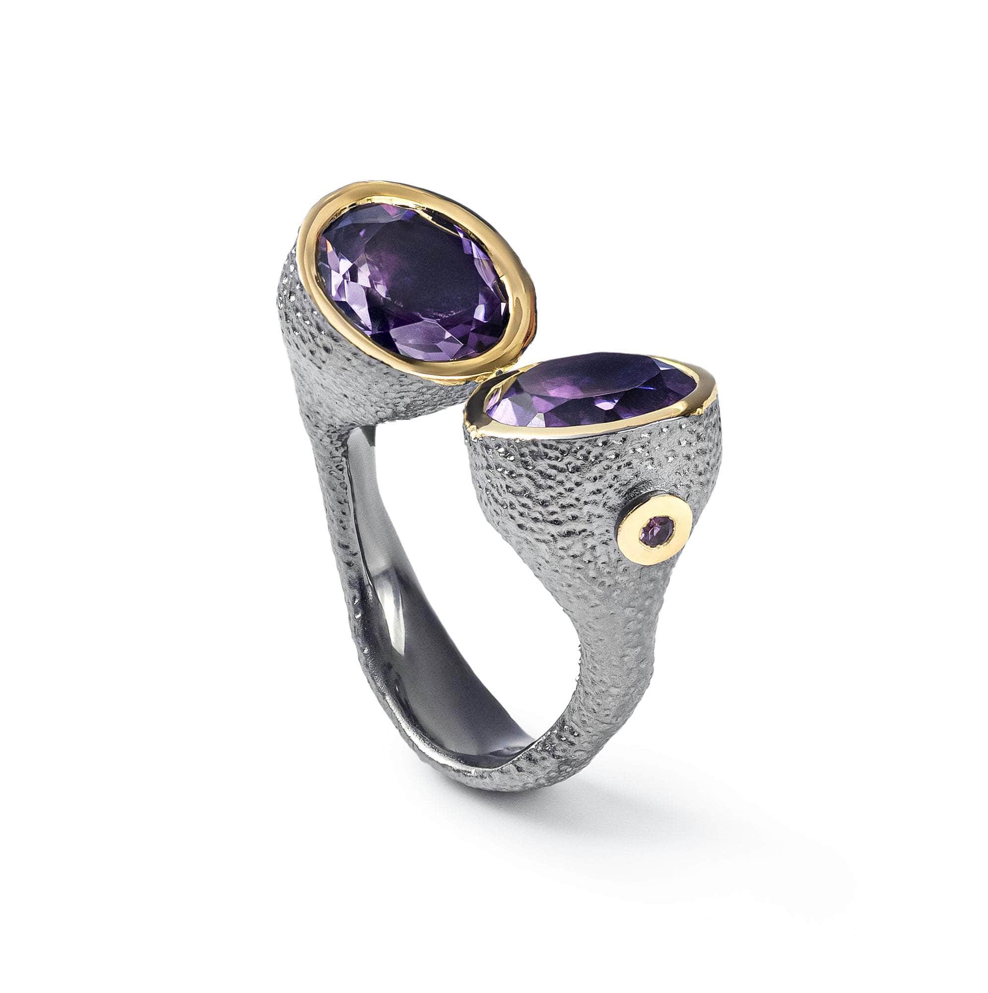 German Kabirski Haoma Amethyst Ring