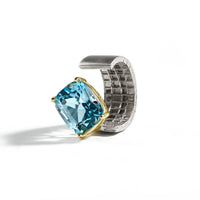 German Kabirski Creo Blue Topaz Ring