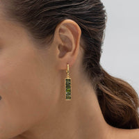 German Kabirski Zivie Chrome Diopside Earrings