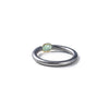 German Kabirski Thina Green Sapphire Ring (Black Rhodium)