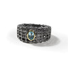 German Kabirski Grotel Blue Topaz Ring