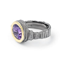 German Kabirski Aguna Amethyst Ring