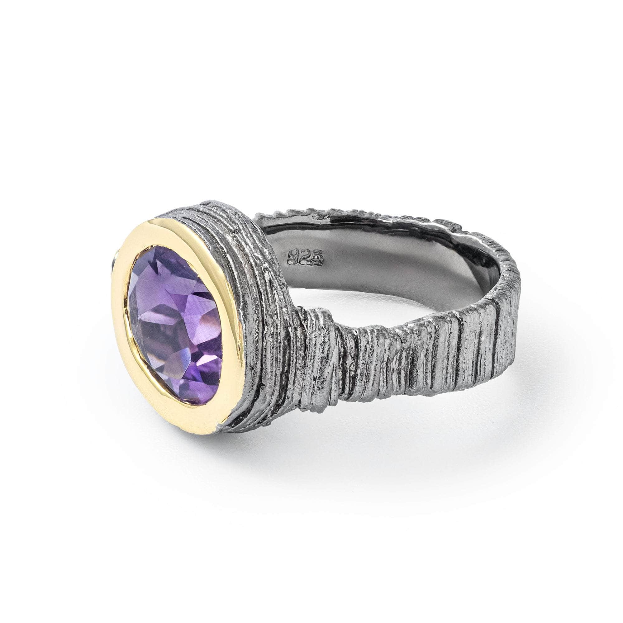 German Kabirski Aguna Amethyst Ring