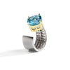 German Kabirski Creo Blue Topaz Ring