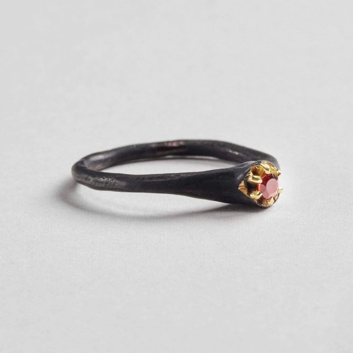 German Kabirski Haimi Garnet Ring