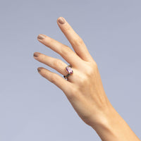 German Kabirski Dewi Amethyst Ring