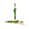 German Kabirski Gallica Rough Tsavorite Earrings