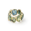 German Kabirski Cyrus Green Sapphire and Diamond Ring