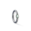 German Kabirski Thina Green Sapphire Ring (Black Rhodium)