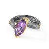 German Kabirski Dewi Amethyst Ring