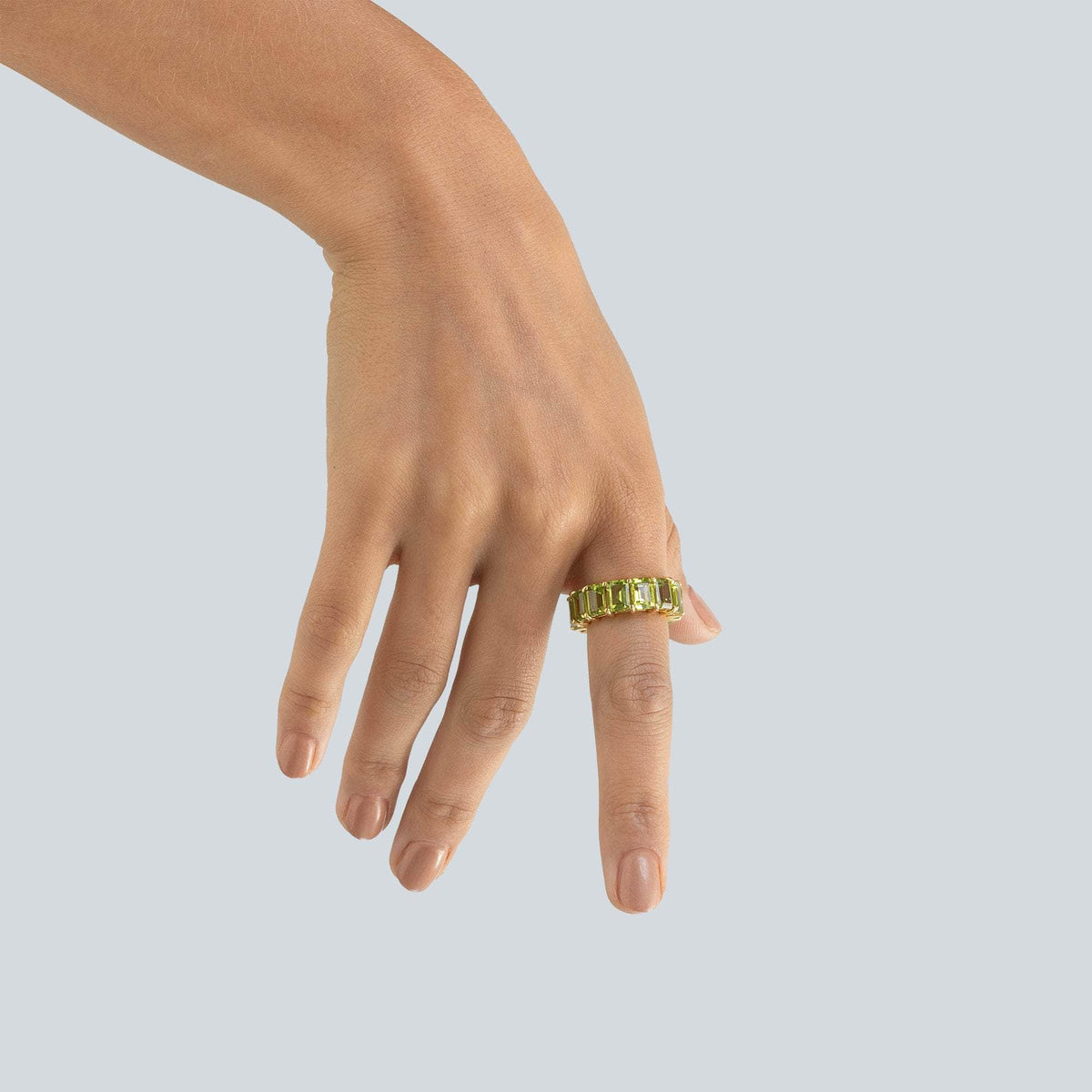 German Kabirski Ravel Peridot Ring