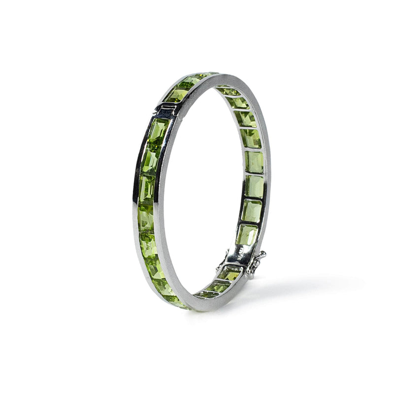 German Kabirski Fasch Peridot Bangle