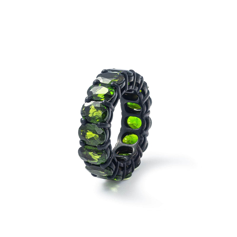 German Kabirski Leod Chrome Diopside Ring