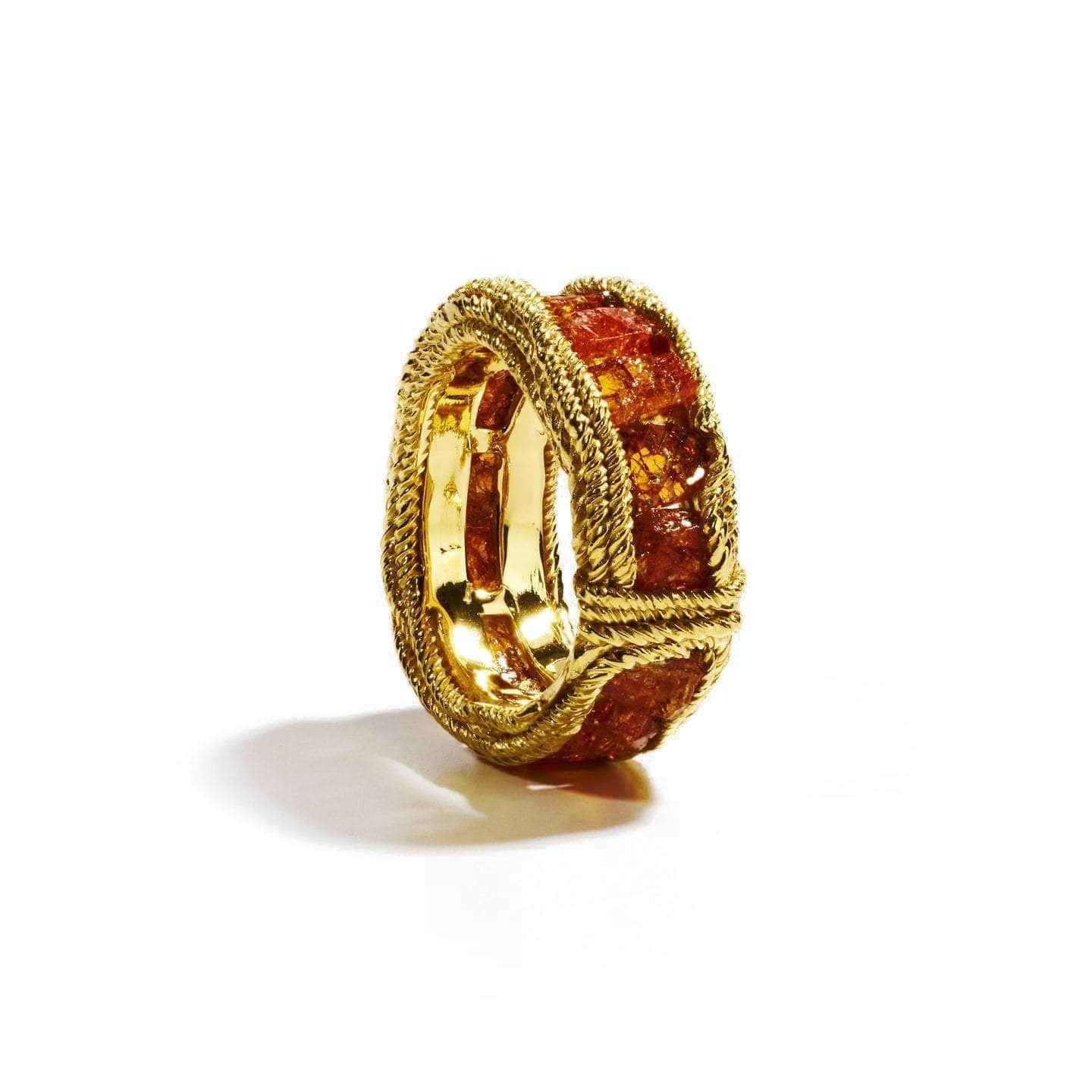 German Kabirski Elstara Spessartine Garnet Ring