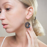 German Kabirski Gokiburi Blue Sapphire Earrings