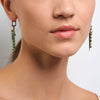 German Kabirski Vastra Rough Tsavorite Earrings