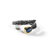 German Kabirski Vier Blue Sapphire Ring