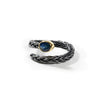 German Kabirski Vier Blue Sapphire Ring