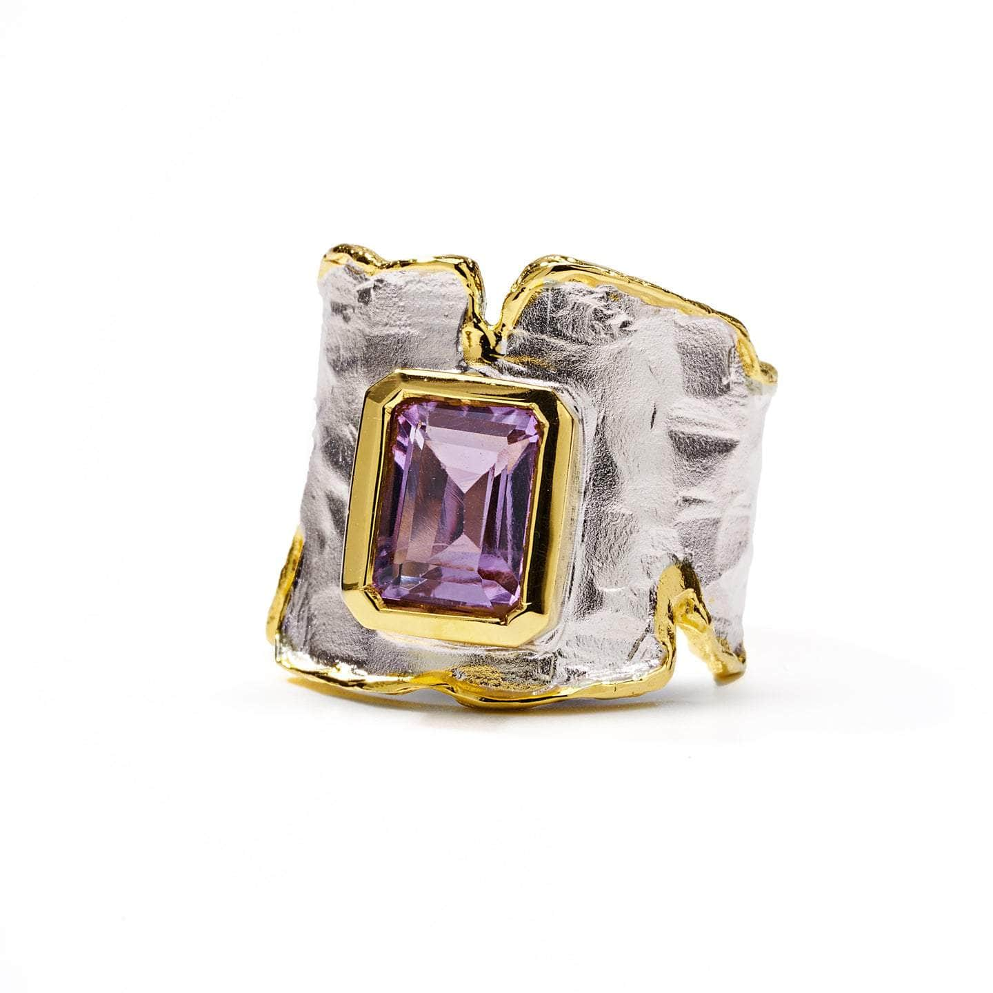 German Kabirski Cyra Amethyst Ring