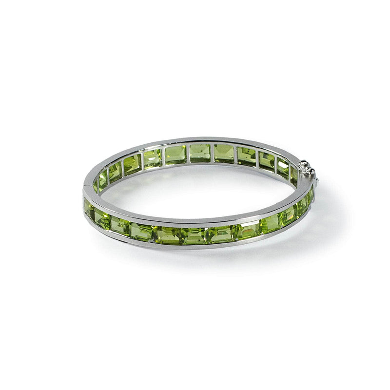 German Kabirski Fasch Peridot Bangle