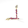 German Kabirski Elowen Rough Ruby Earrings