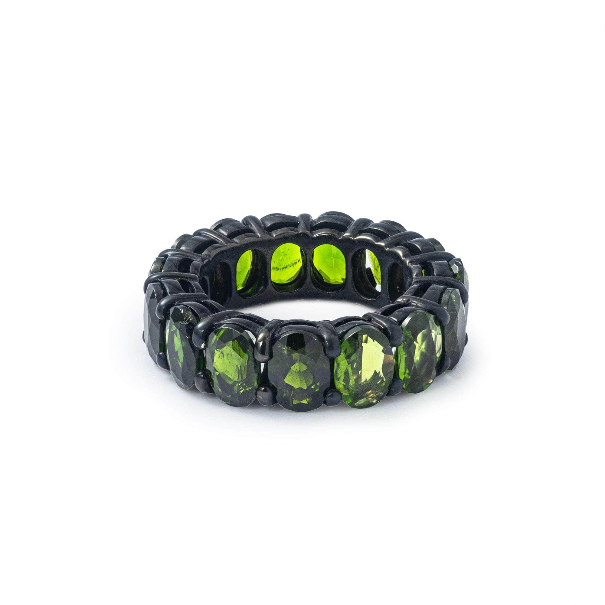 German Kabirski Leod Chrome Diopside Ring