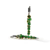 German Kabirski Vastra Rough Tsavorite Earrings