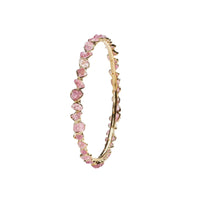 German Kabirski Mizzle Pink Sapphire Bangle