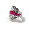 German Kabirski Hante Rough Ruby Ring