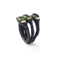 German Kabirski Tempo Chrome Diopside Ring