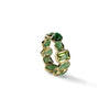 German Kabirski Planta Tsavorite and Peridot Ring