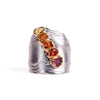 German Kabirski Stratu Mixed Stones Ring