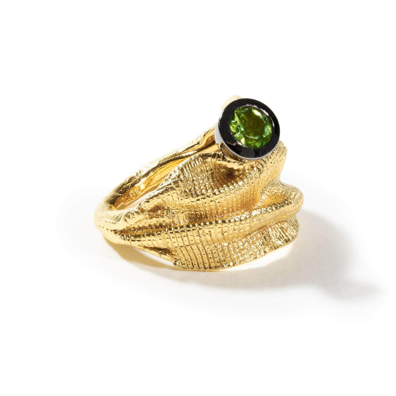 German Kabirski Edenia Peridot Ring