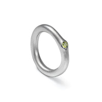 German Kabirski Lente Peridot Ring