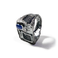 German Kabirski Lerrone Blue Sapphire Ring