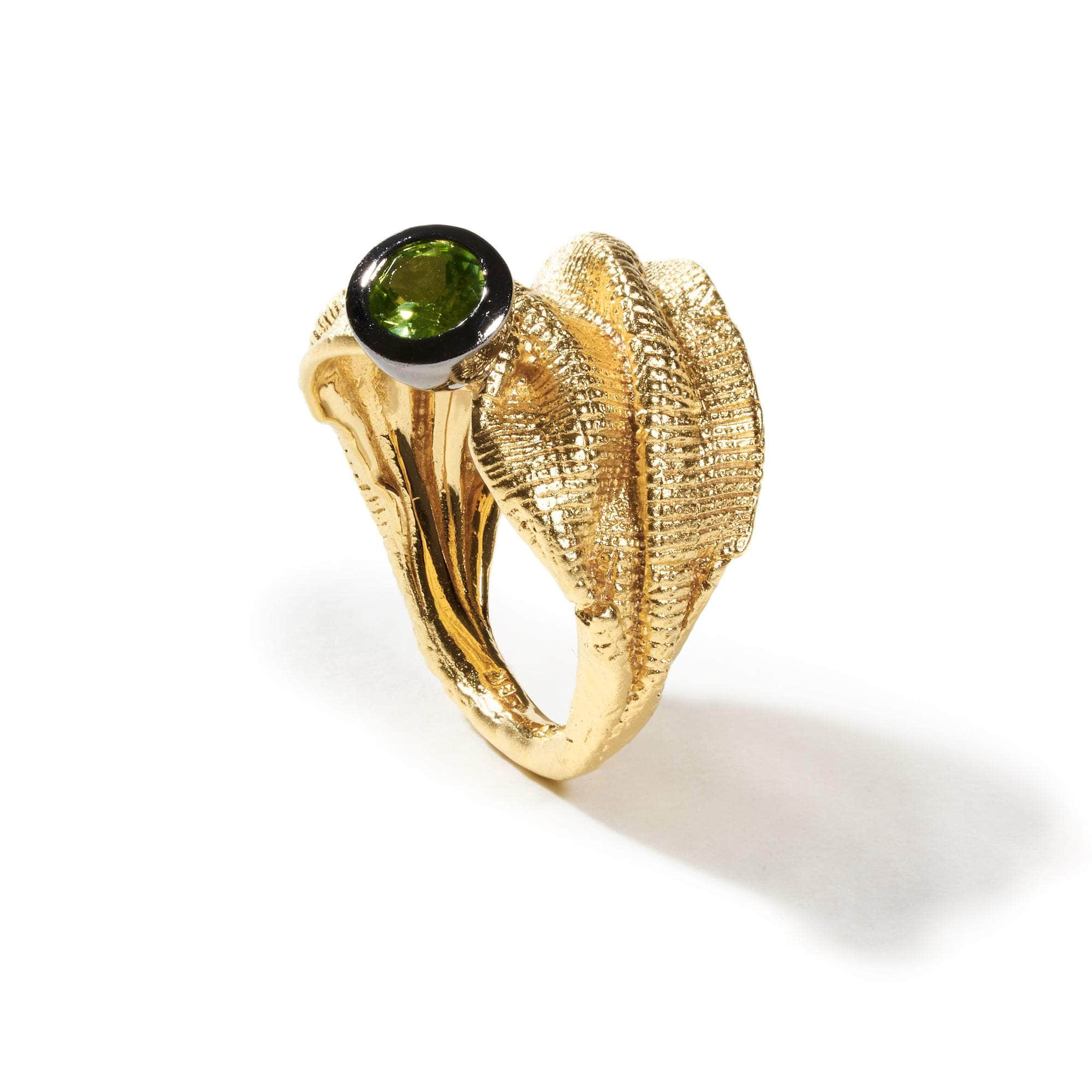 German Kabirski Edenia Peridot Ring