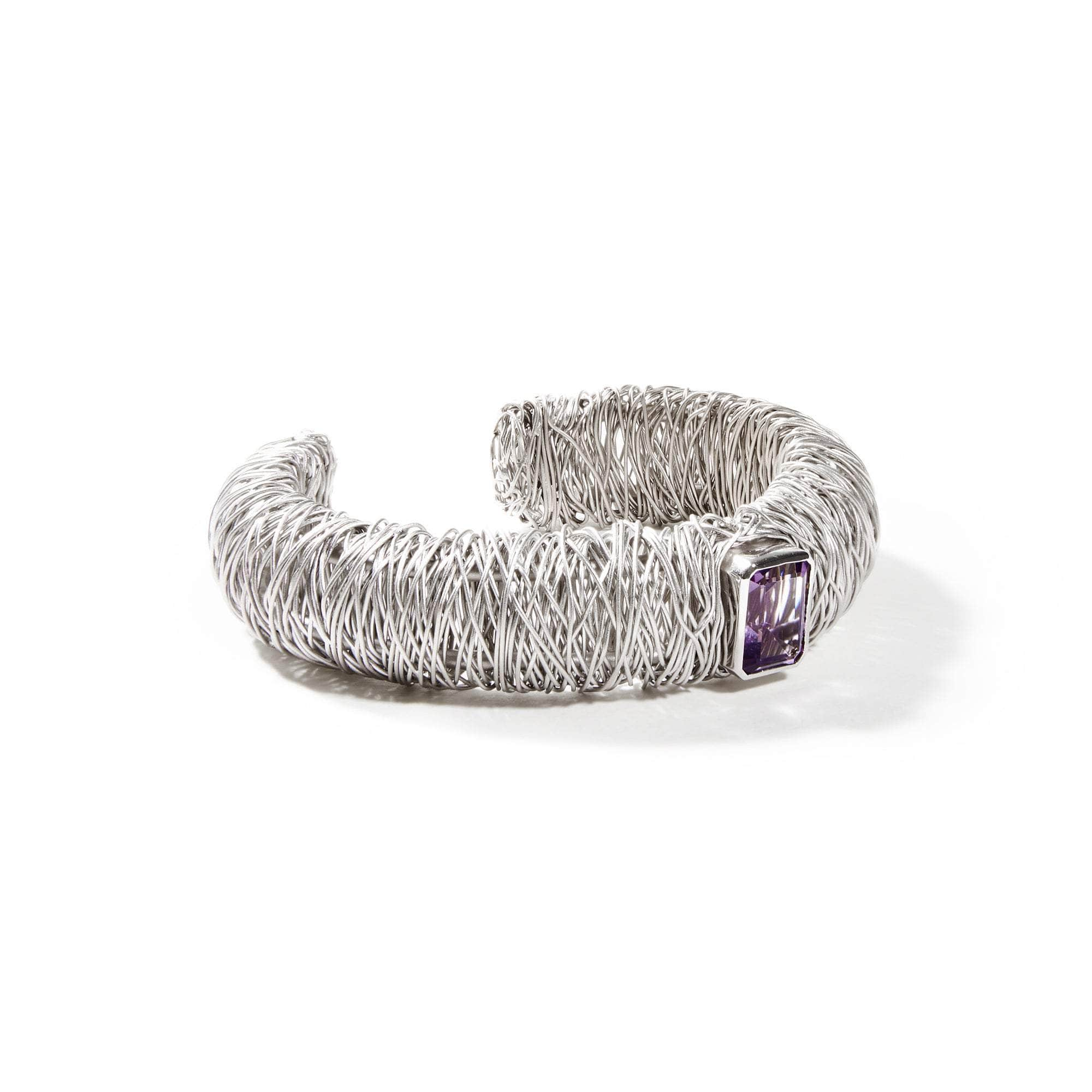 German Kabirski Cleo Amethyst Bangle